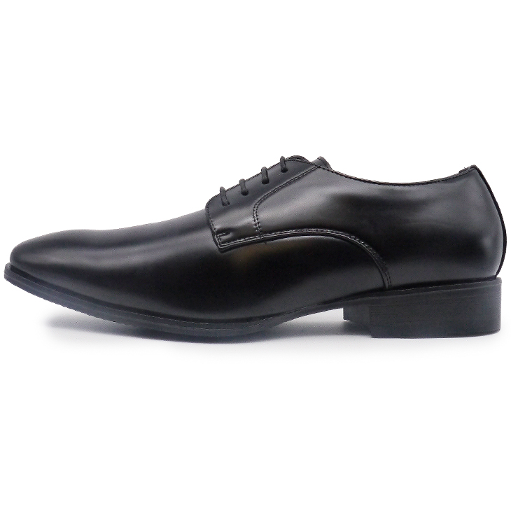 5cmUP ビジネスシューズ メンズ 合成皮革 ブラック【zn8212-5cmblk】-背が高くなる靴専門店 TALLSHOES（トールシューズ）